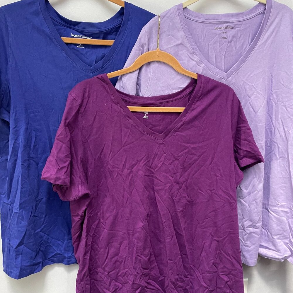 3 Pack of V-Neck shirts